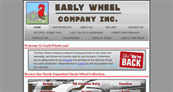 Desktop Screenshot of earlywheel.com